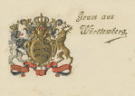 Postkarte "Gruss aus Württemberg""