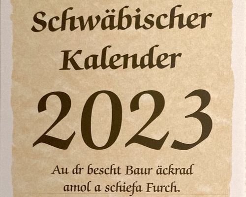 Schwäbischer Kalender 2023