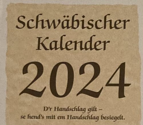 Schwäbischer Kalender 2024